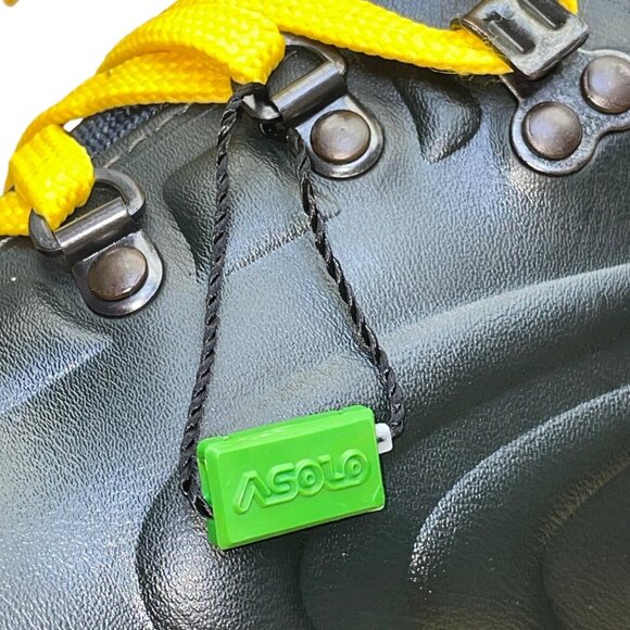 Asolo Men’s Black Leather Lace-Up AWS 840 NNN BC System Ski Boots Size 9 - Picture 10 of 11